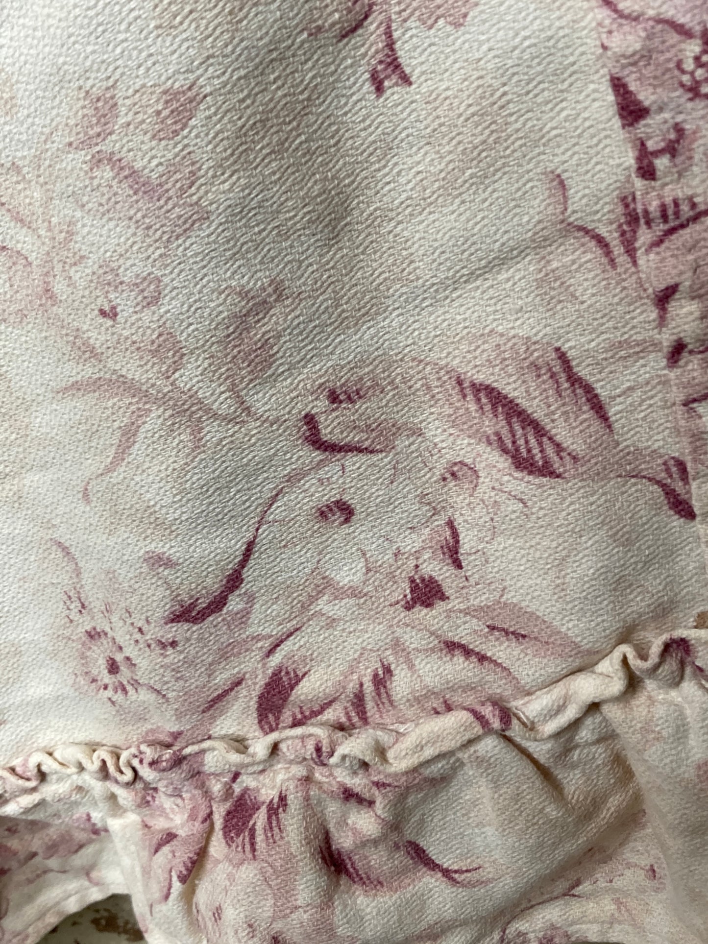 Large panel of vintage french textile.