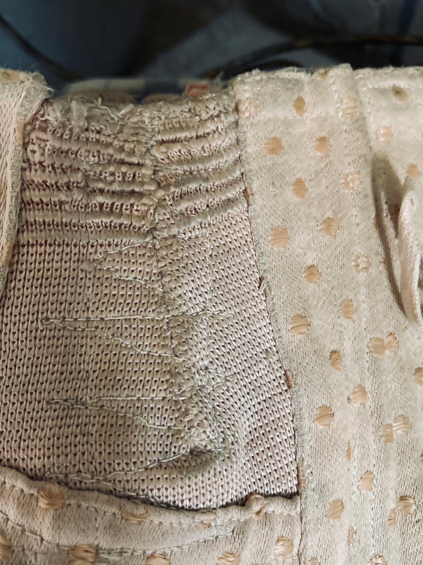 Two vintage french corsets. Display heaven