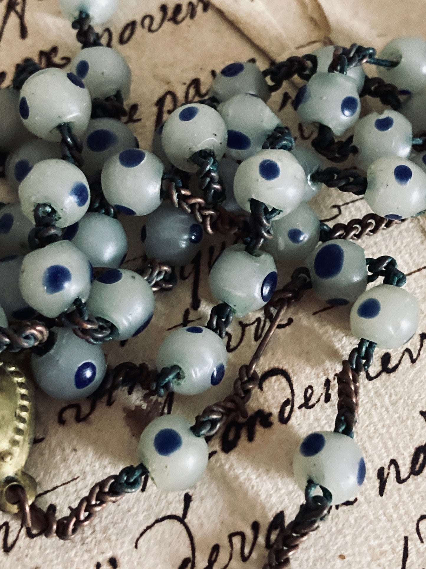 Antique rare french rosary.