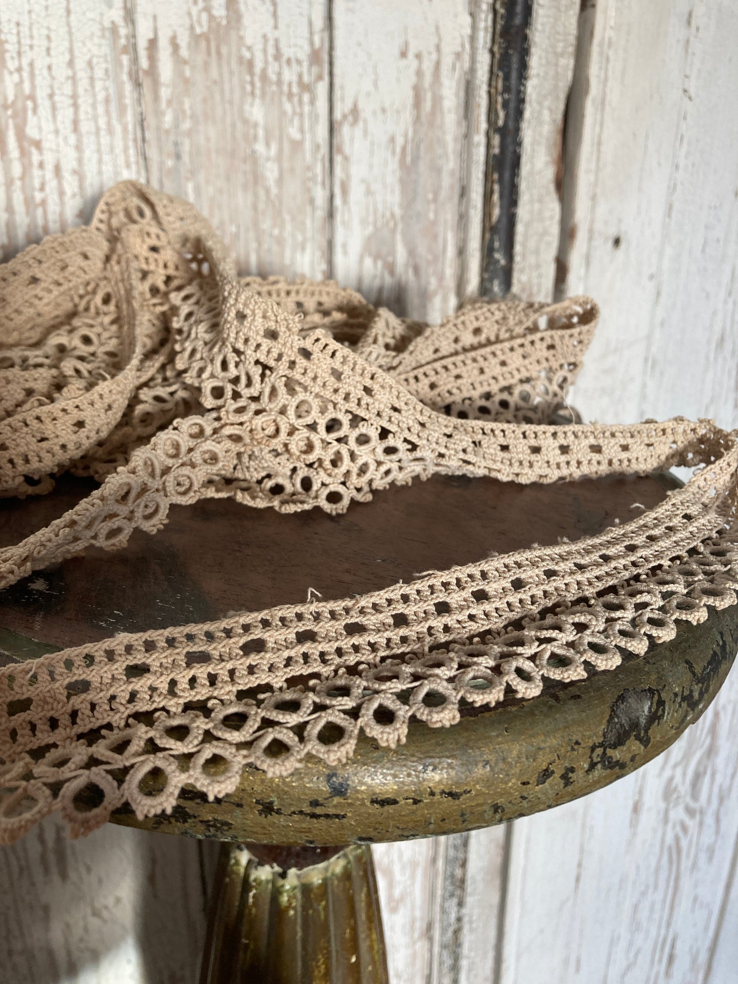 Antique french lace.