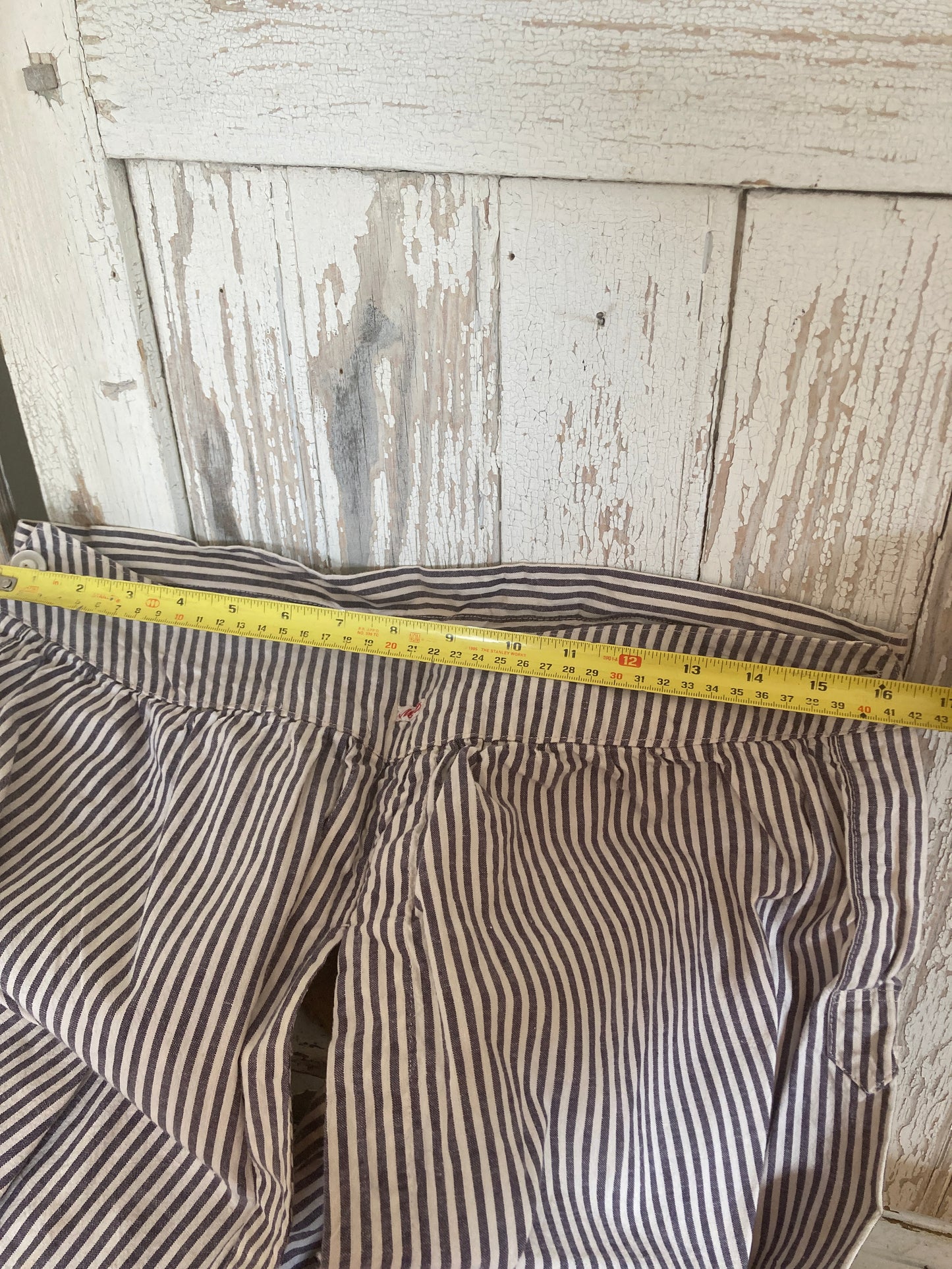 Striped french linen bloomers