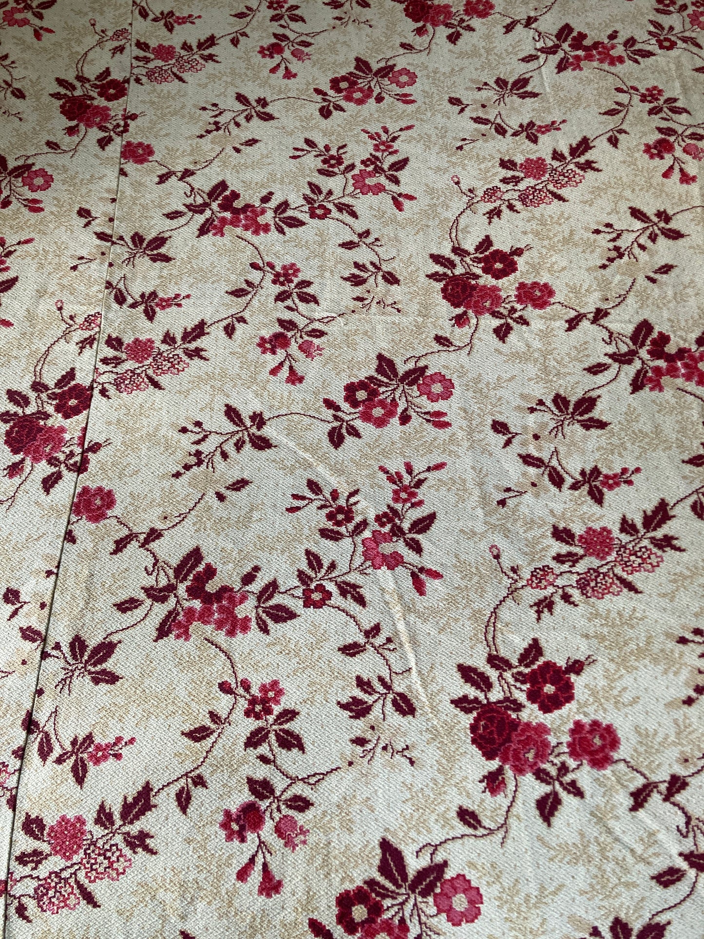 French cretonne large panel