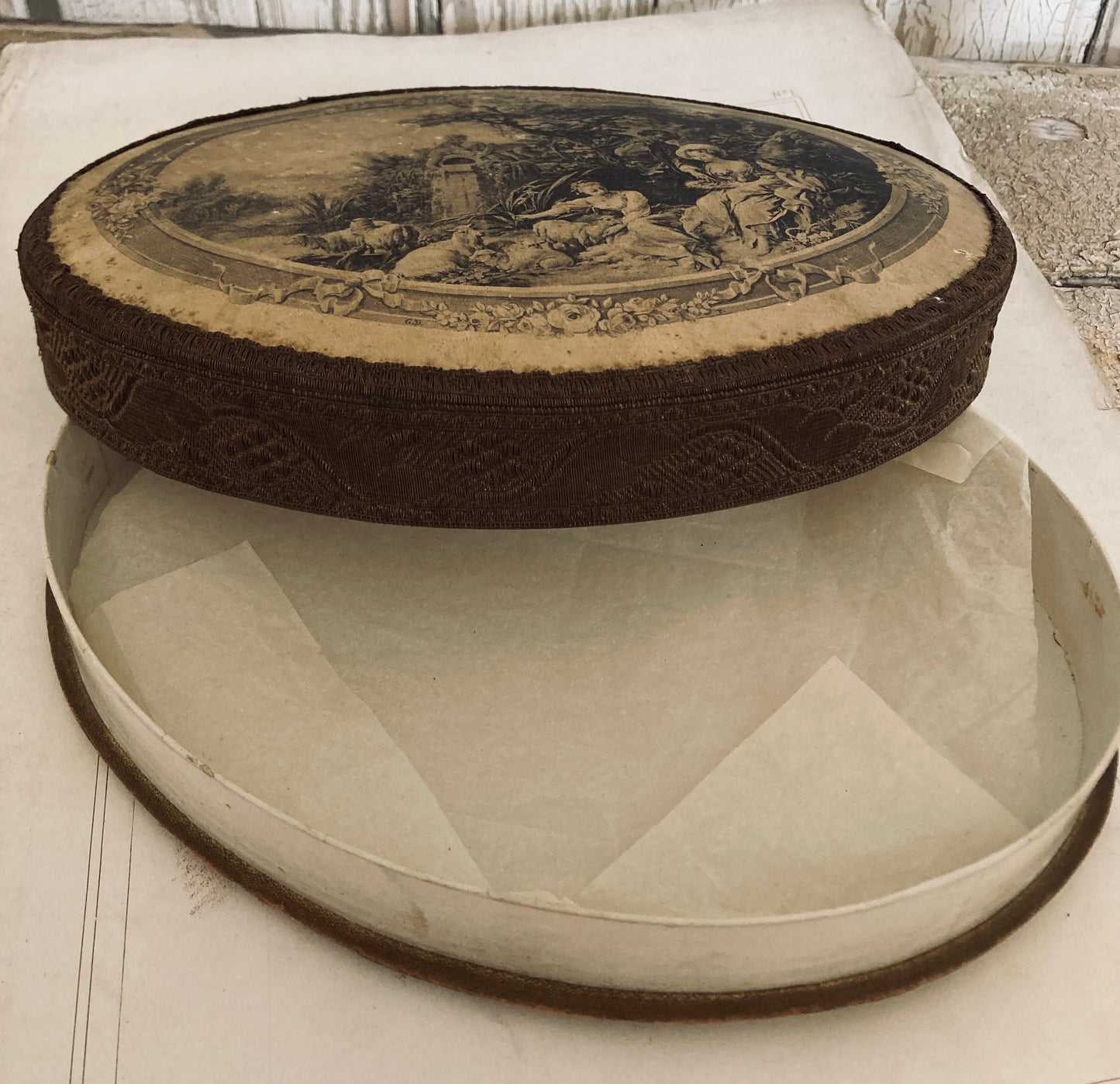 Charming french antique box