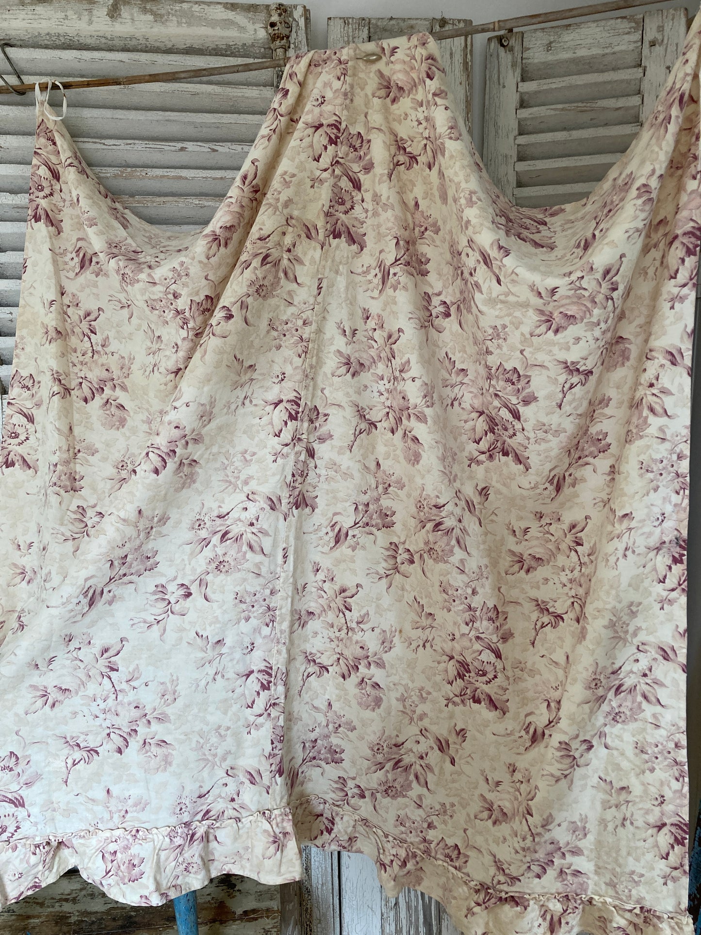 Large panel of vintage french textile.