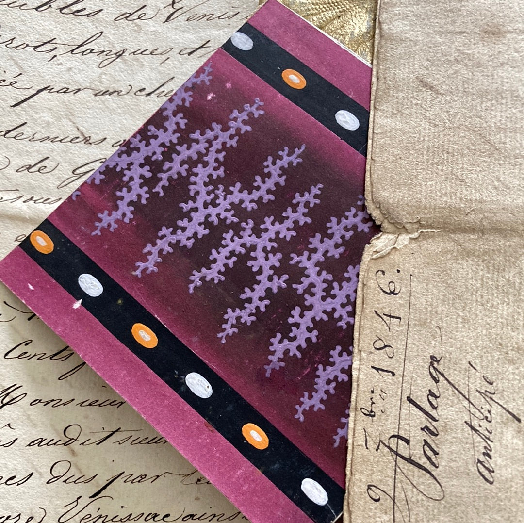 Purple border