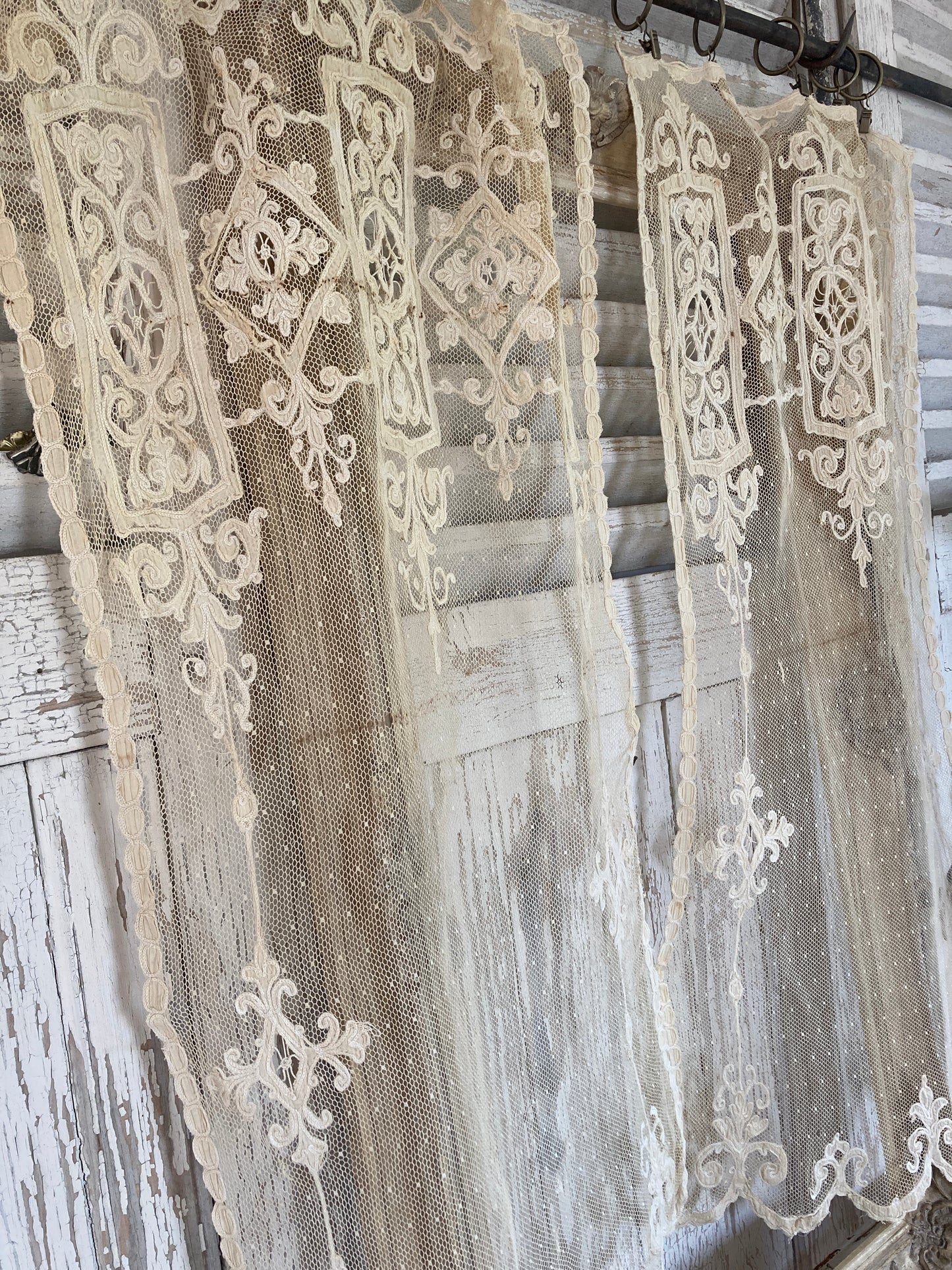 Pair of antique french panels