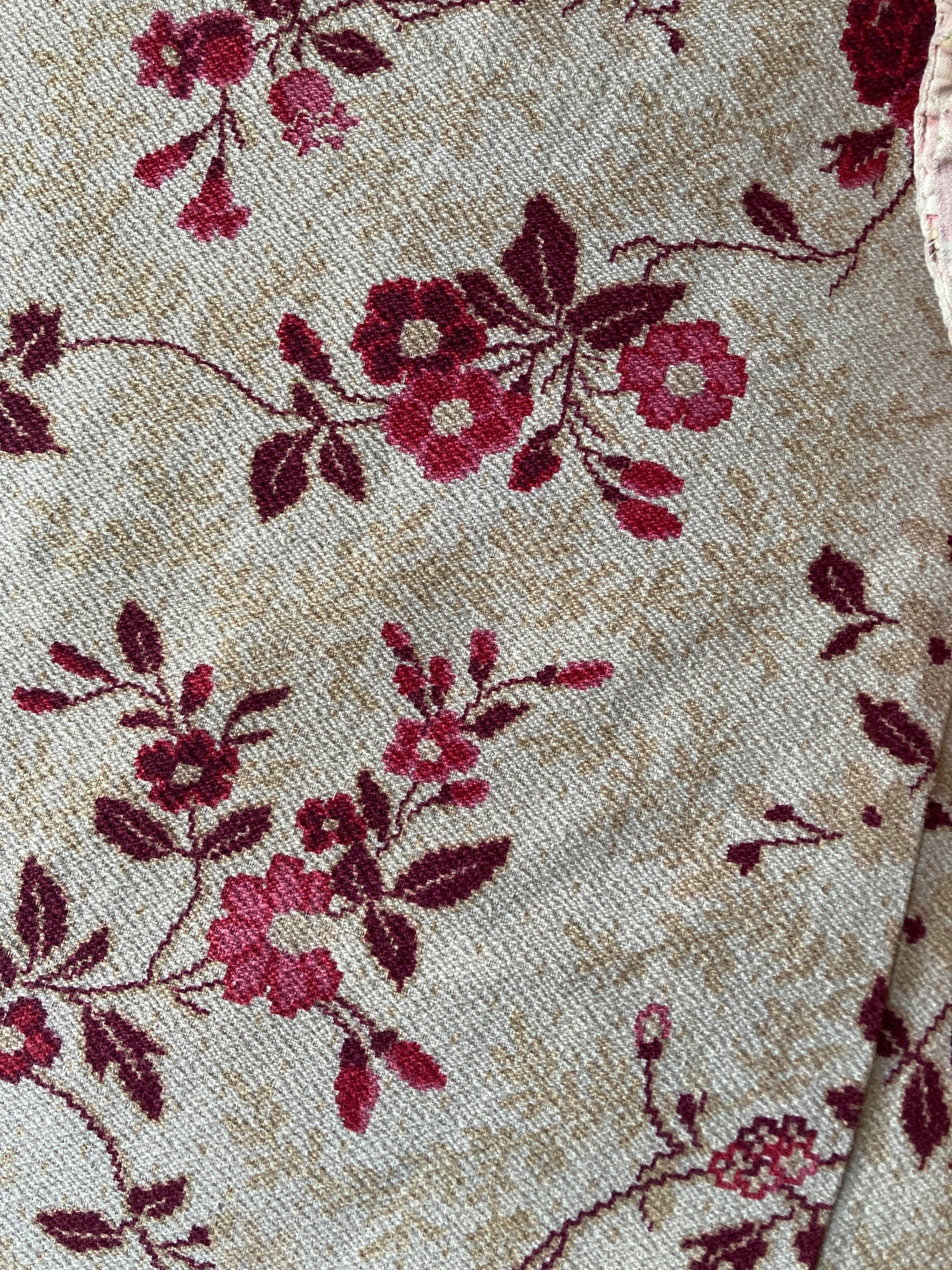 French cretonne large panel