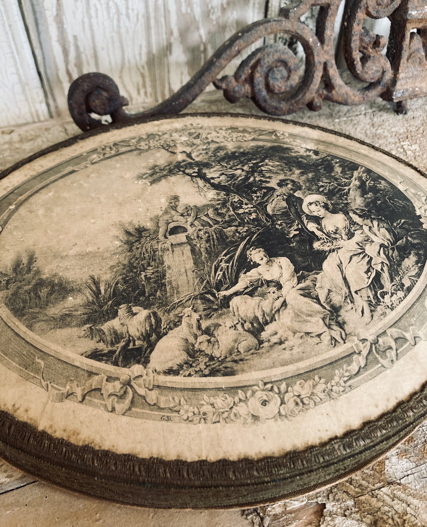 Charming french antique box