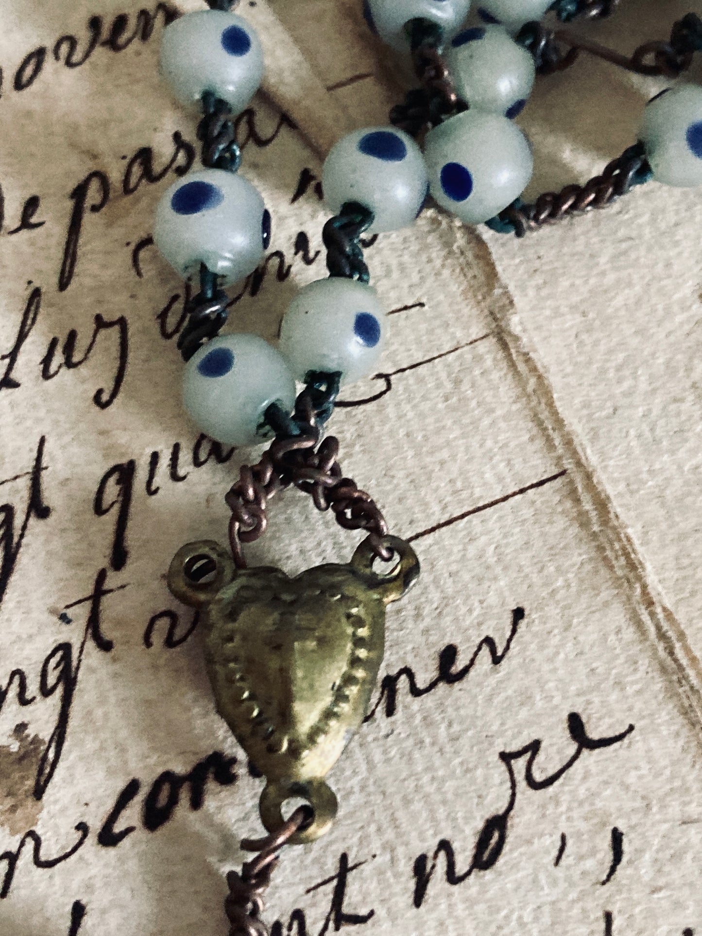 Antique rare french rosary.