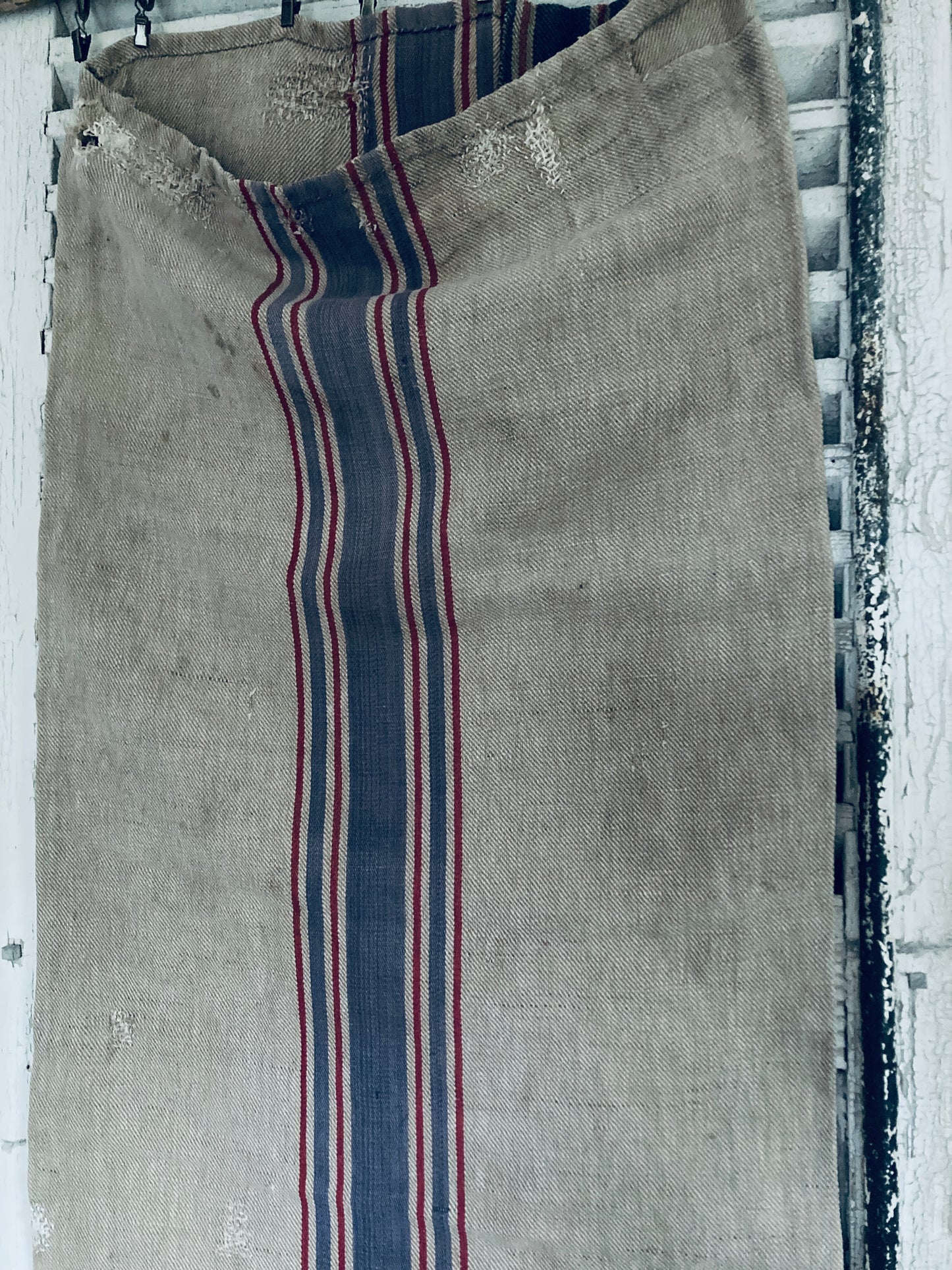 Fabulous antique french grain sack.