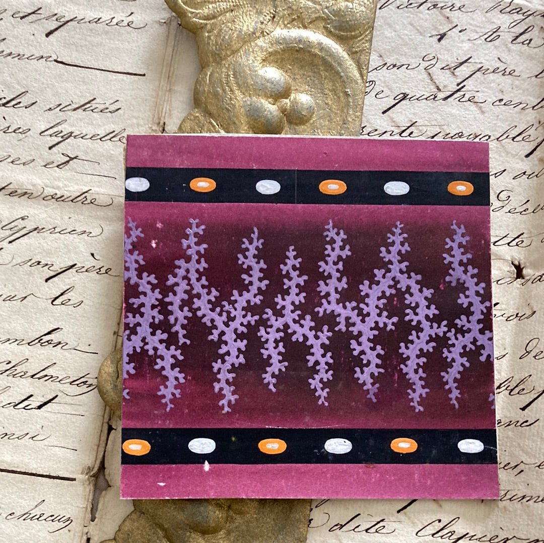 Purple border