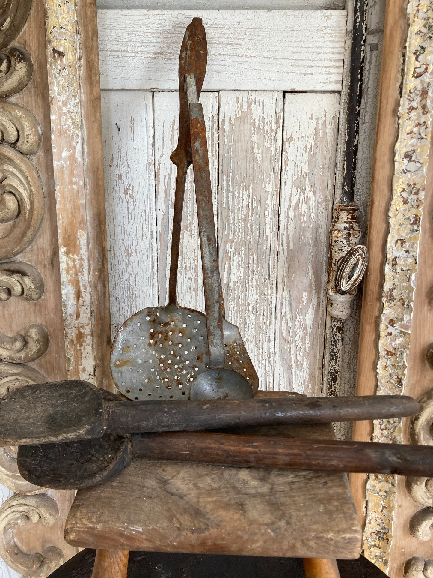 Antique french kitchenware.