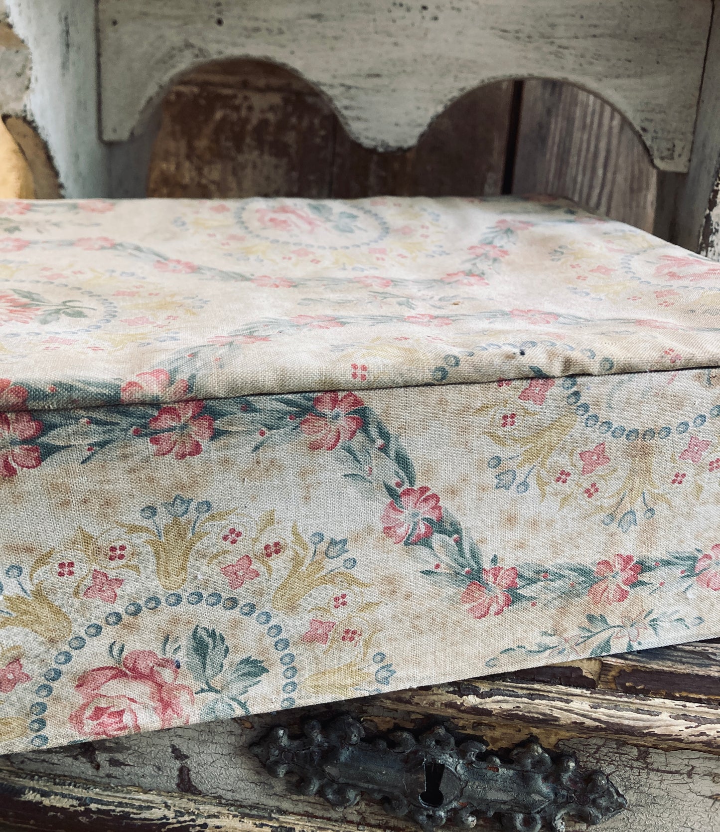 French antique box