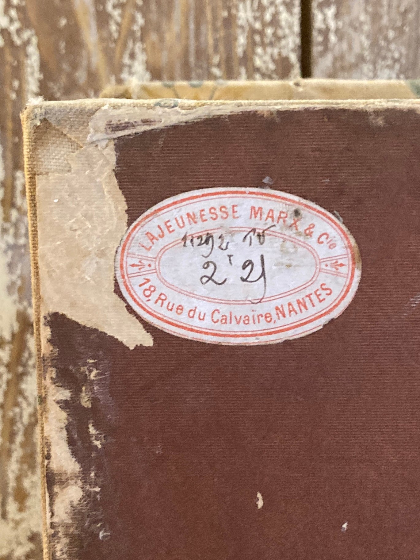French antique box