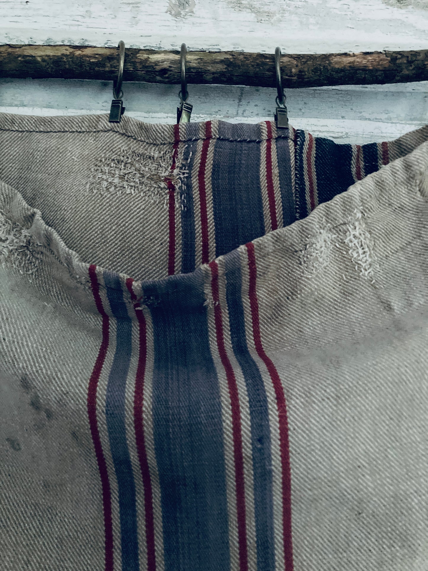 Fabulous antique french grain sack.