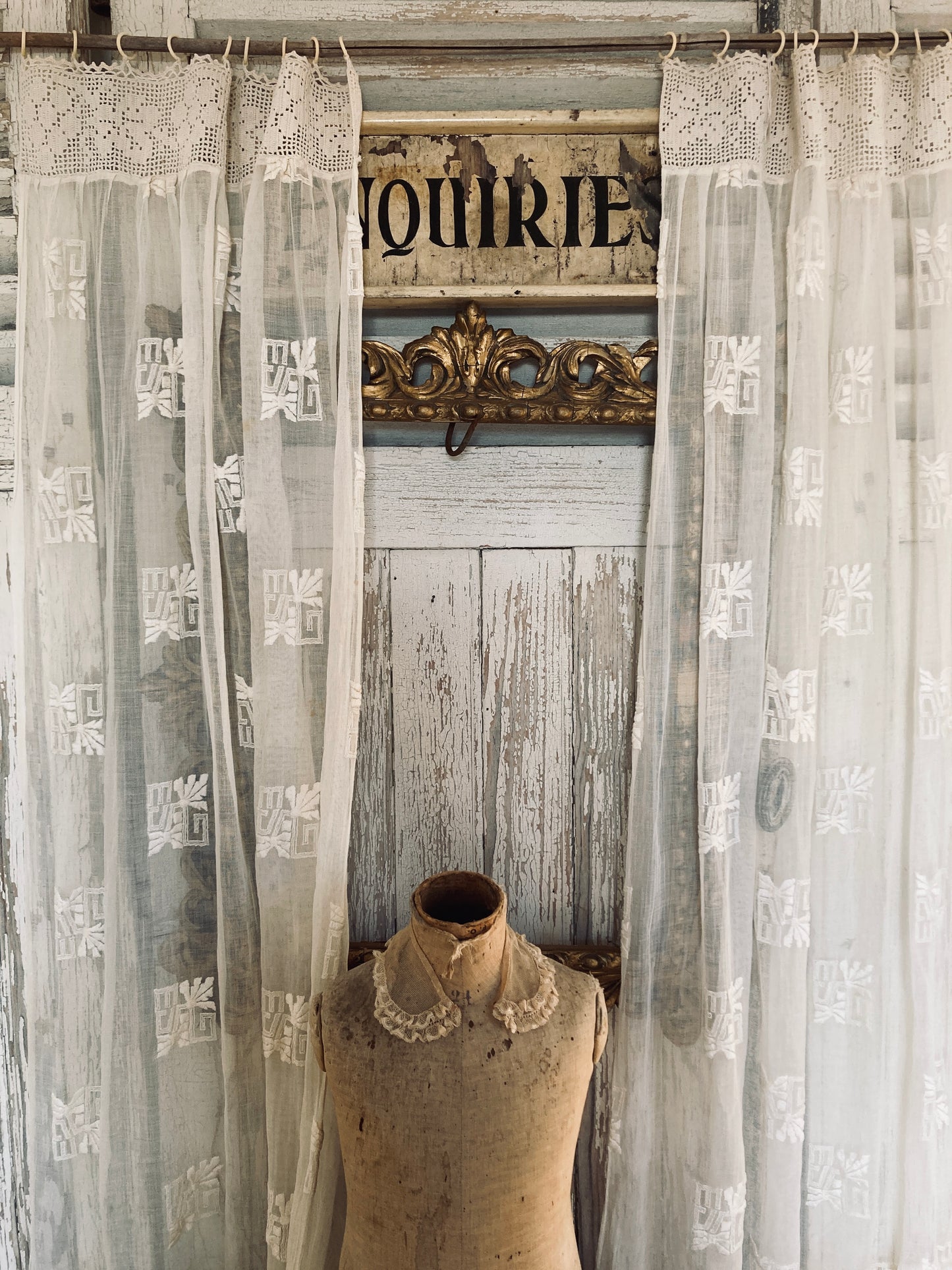 A pair of Antique French panels