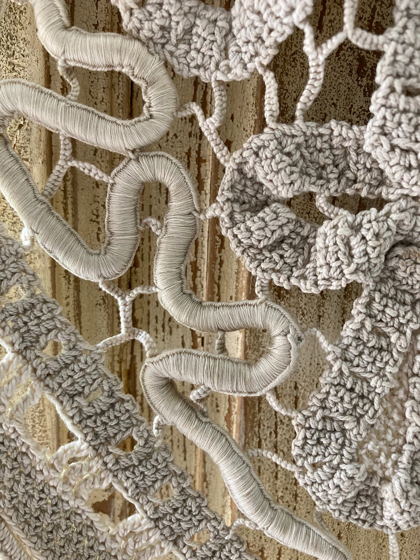 Antique crocheted lace