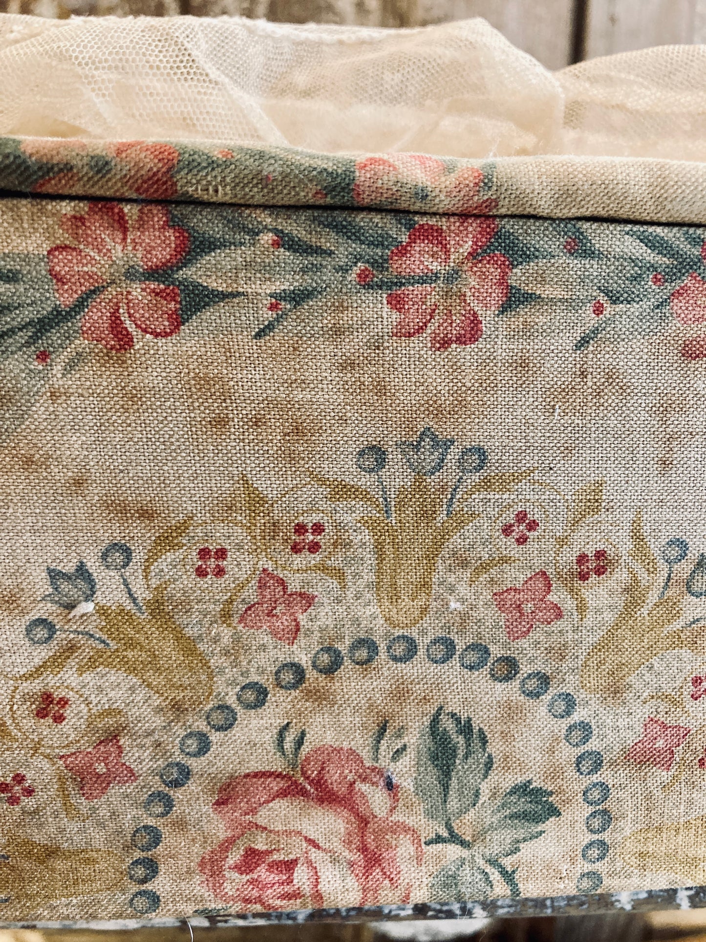 French antique box