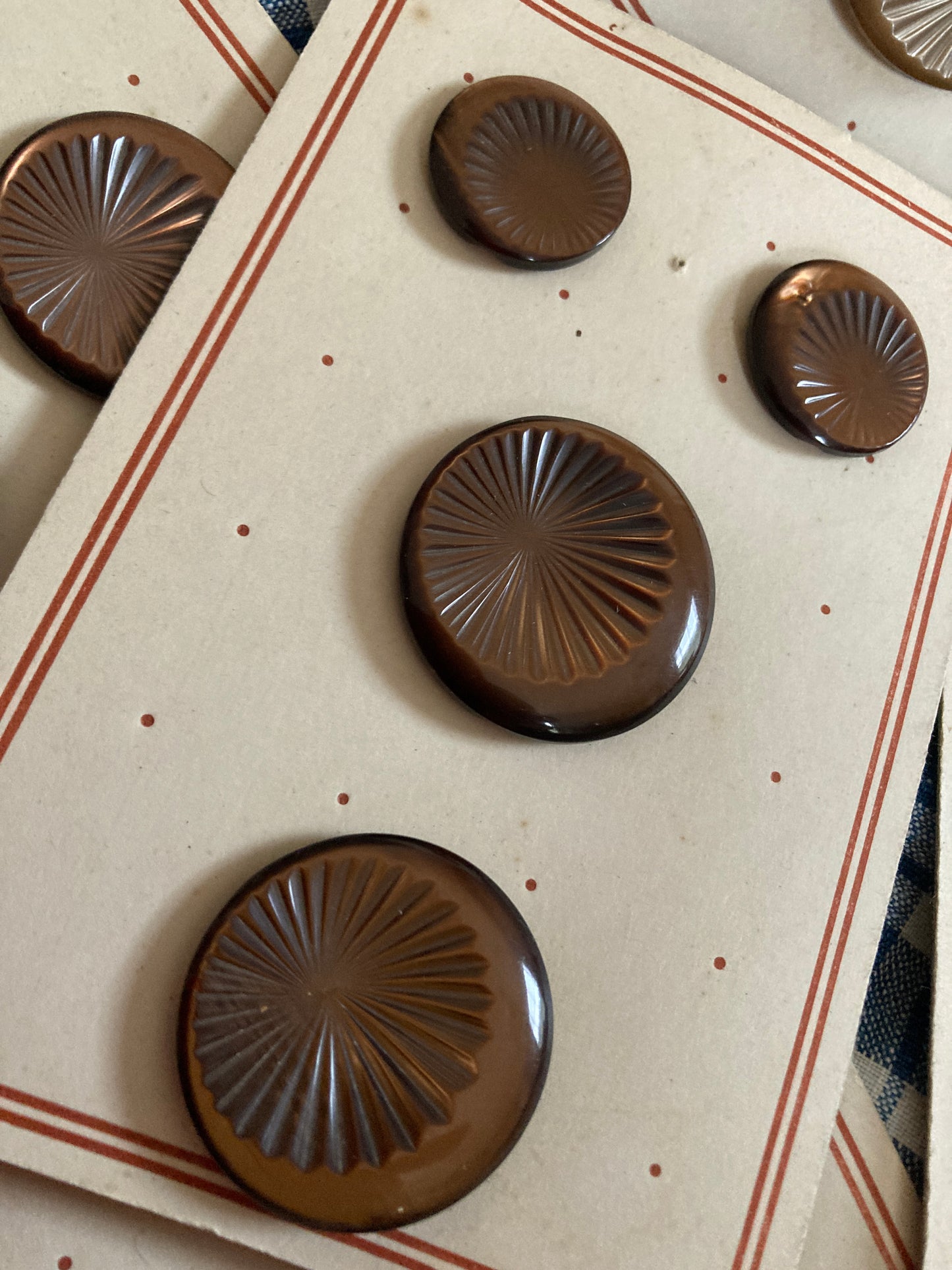 Vintage french buttons
