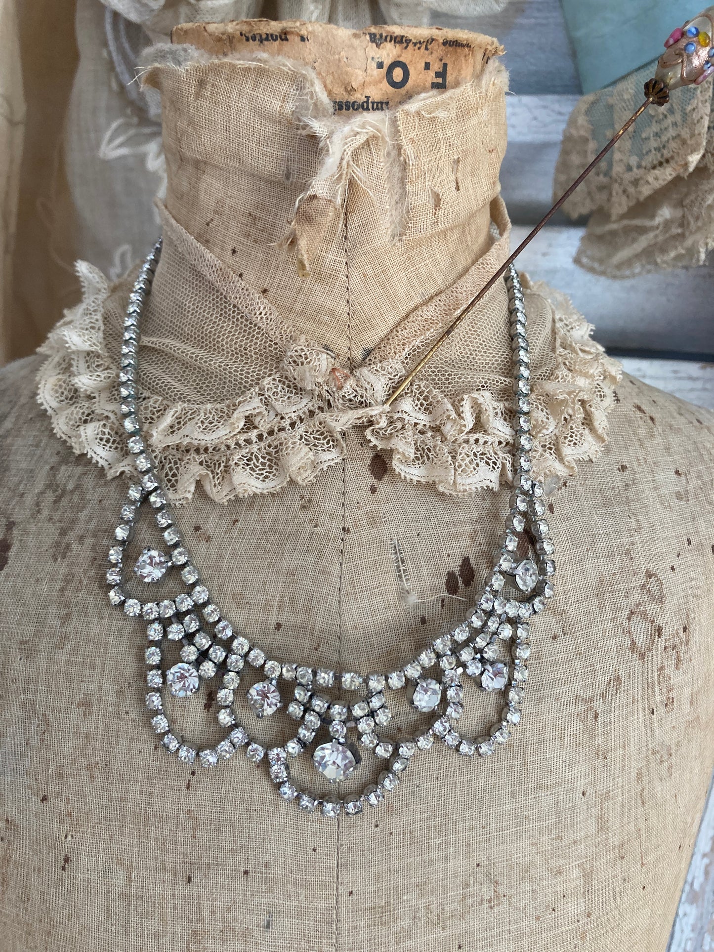 Vintage paste necklace number 2.