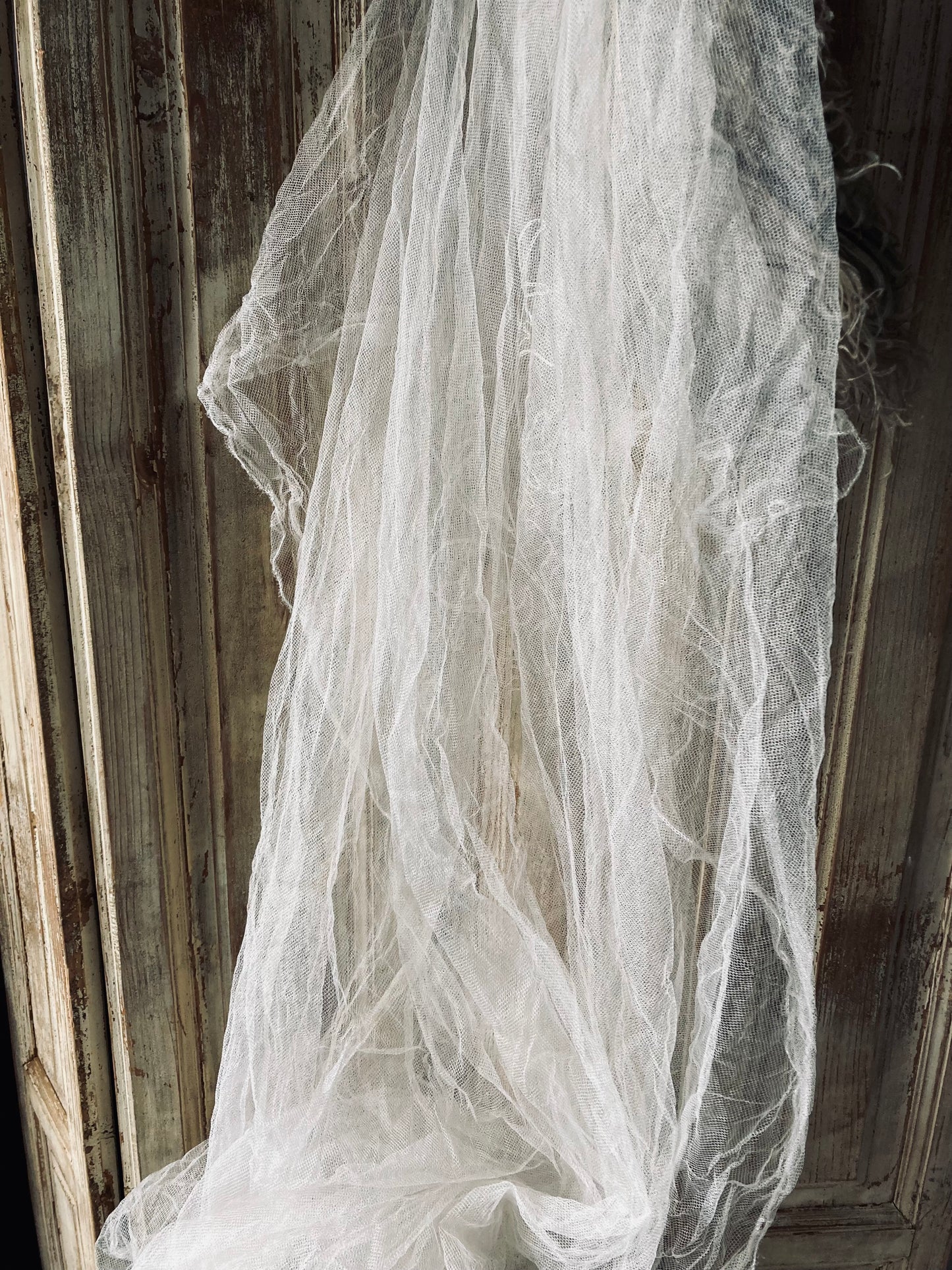 1920s french vintage wedding crown and veil
