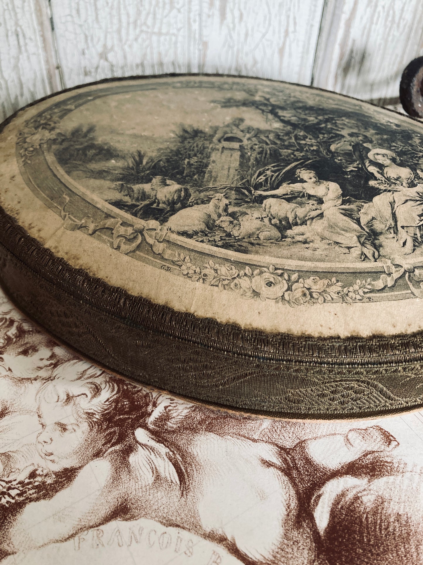 Charming french antique box