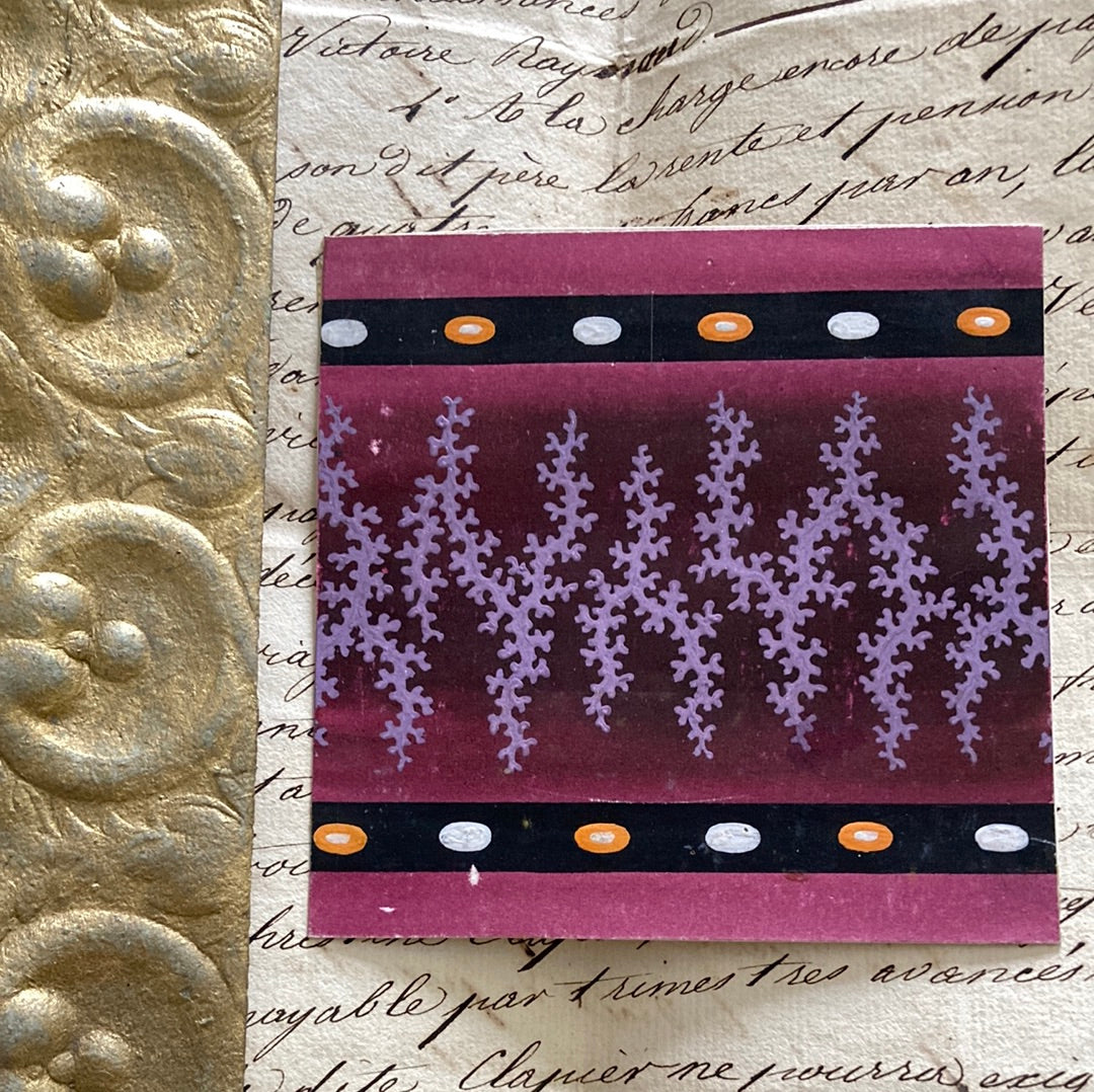 Purple border