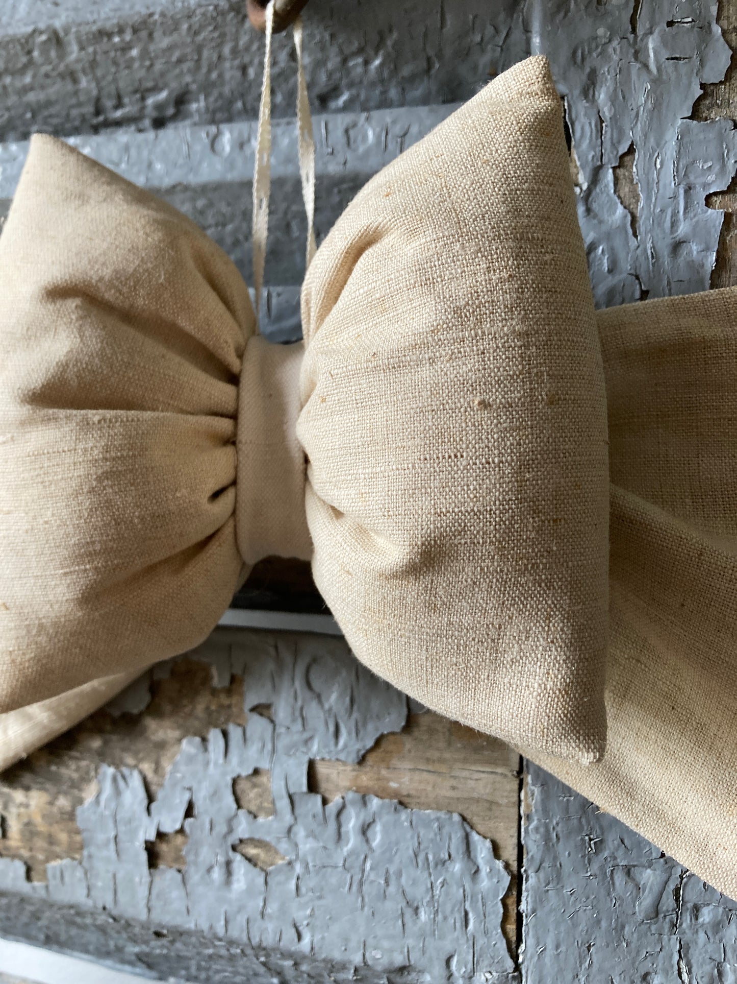 French antique textile bows