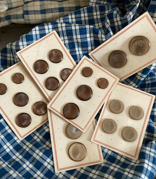 Vintage french buttons