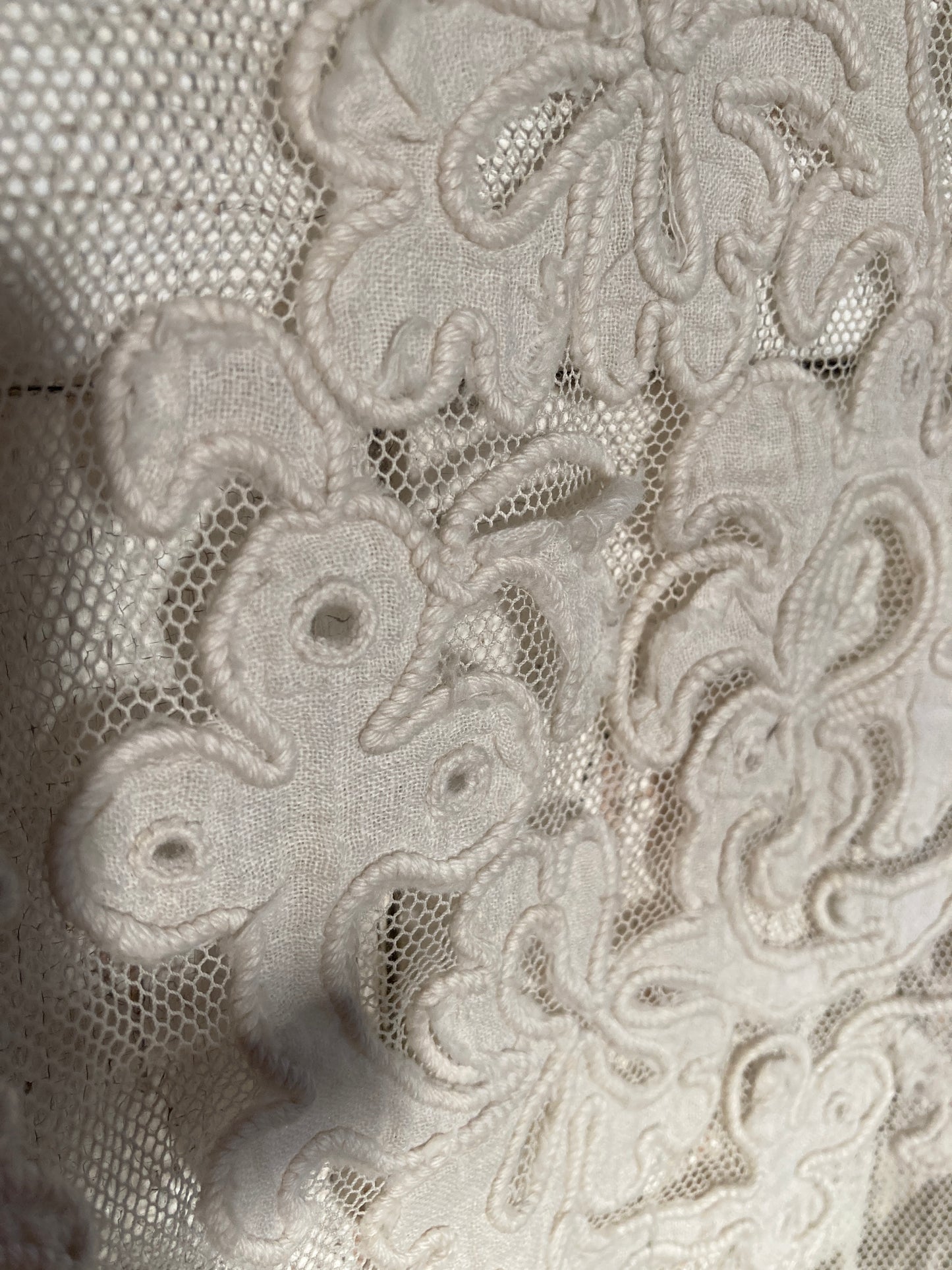 Beautiful antique lace panel
