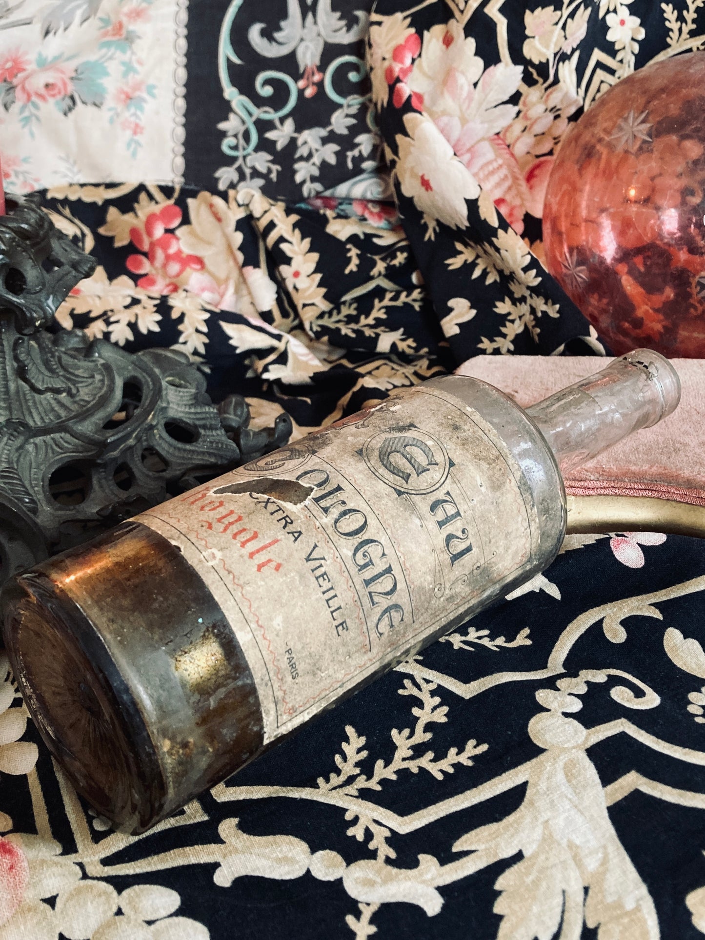 Old french parfum bottle