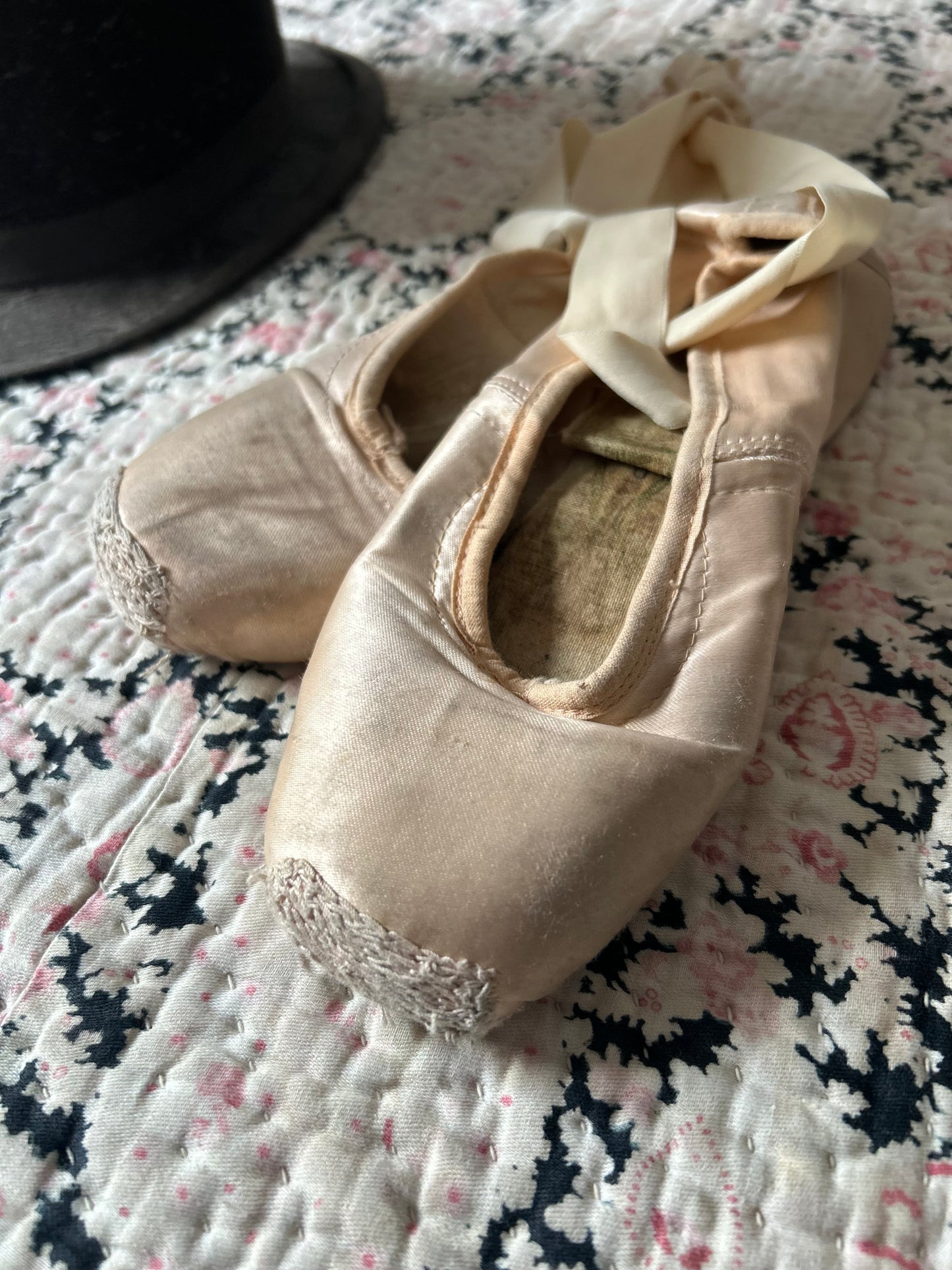 Delightfully tatty ballet shoes