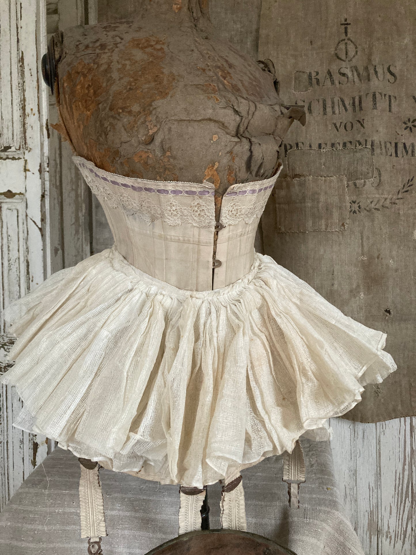 Victorian deep ruffle