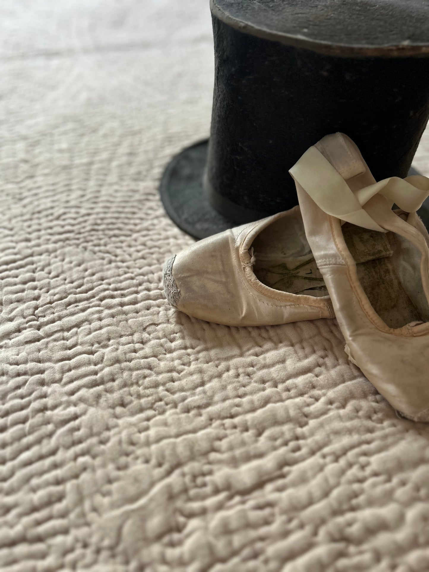 Delightfully tatty ballet shoes