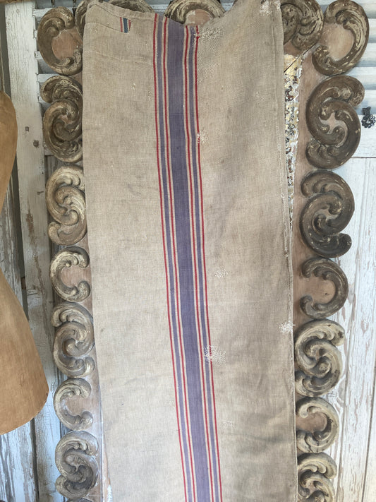 Fabulous antique french grain sack.