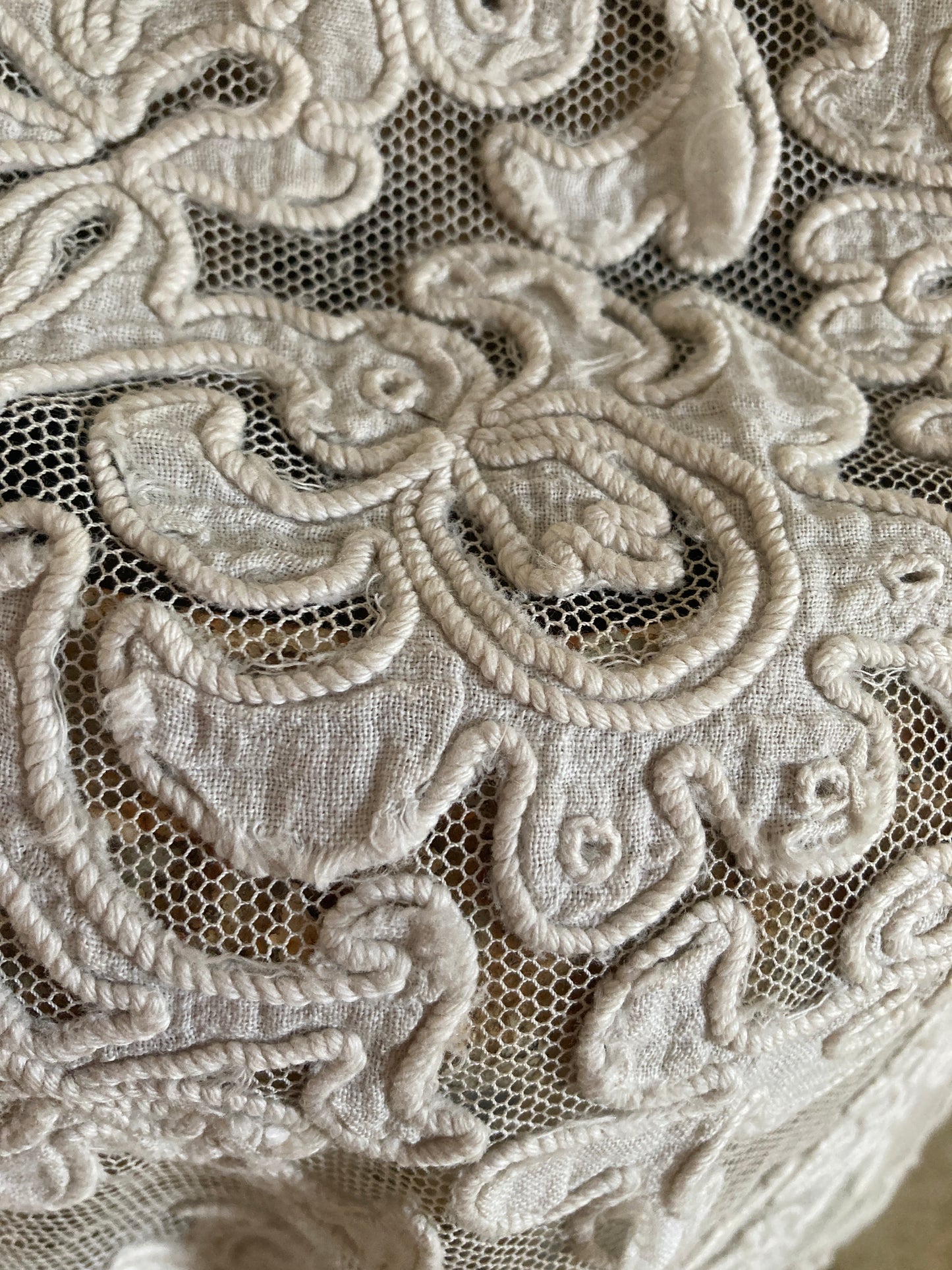 Beautiful antique lace panel
