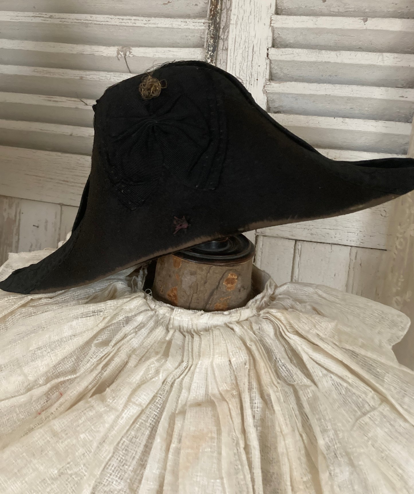 Antique mid shipman hat.