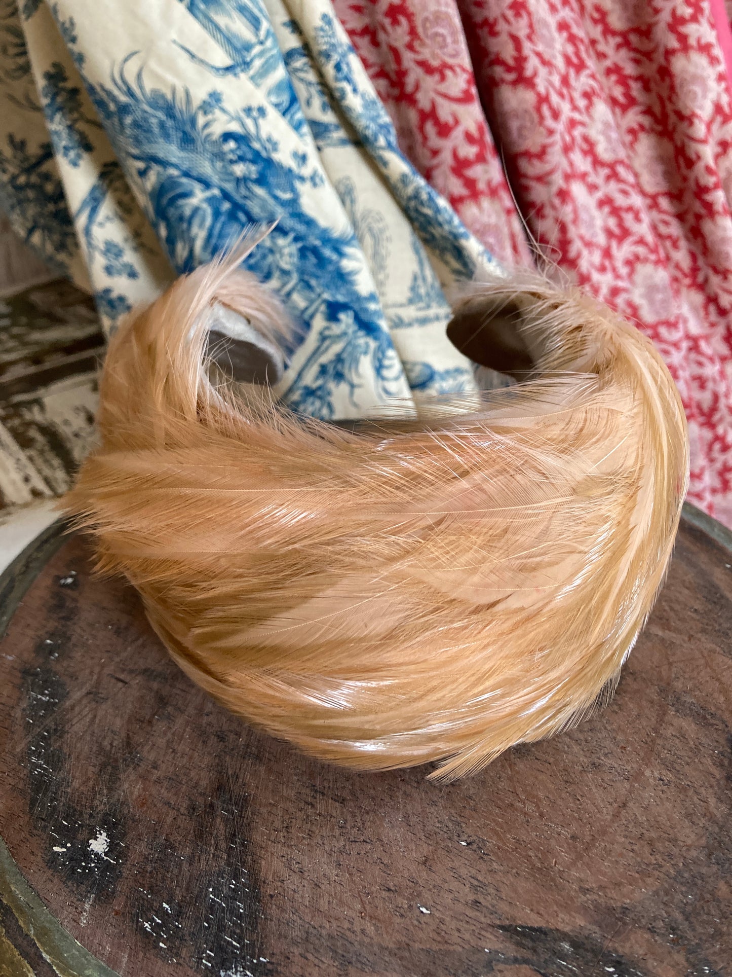 Three Paris millinery feather bands
