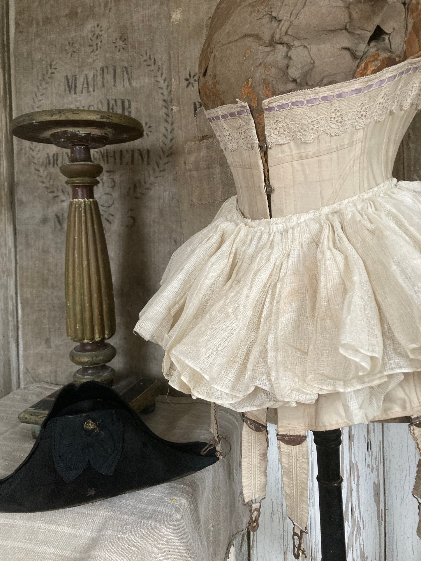 Victorian deep ruffle