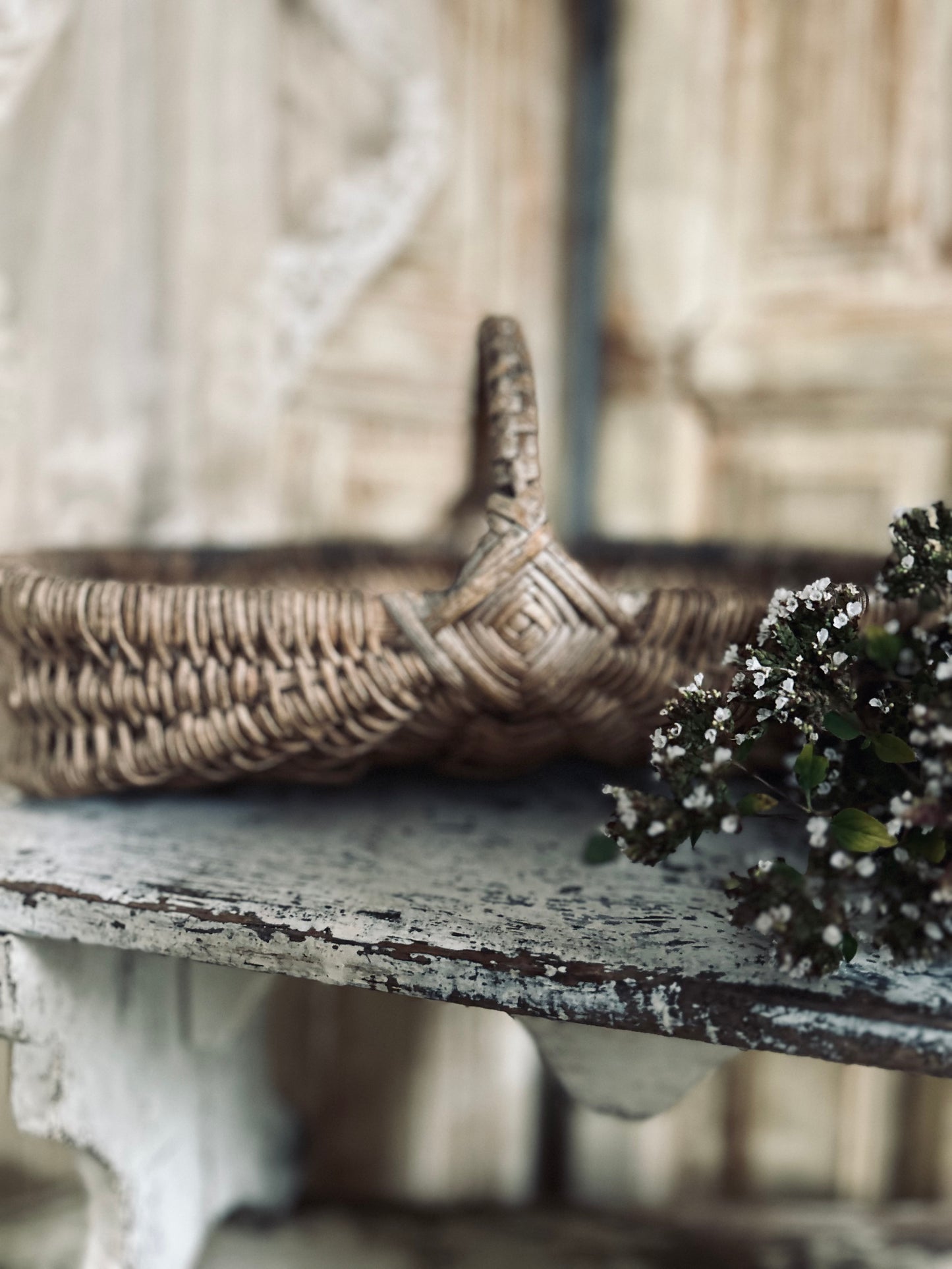 French herb basket