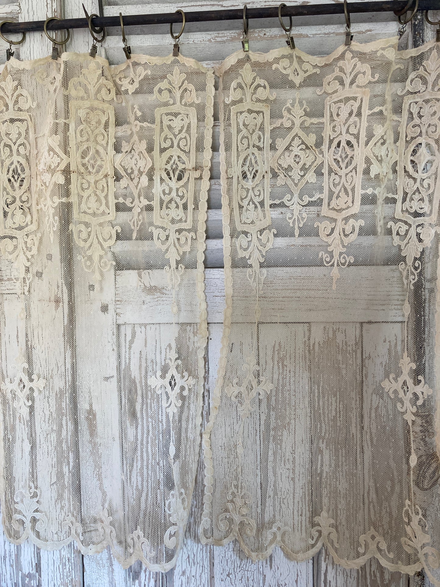 Pair of antique french panels