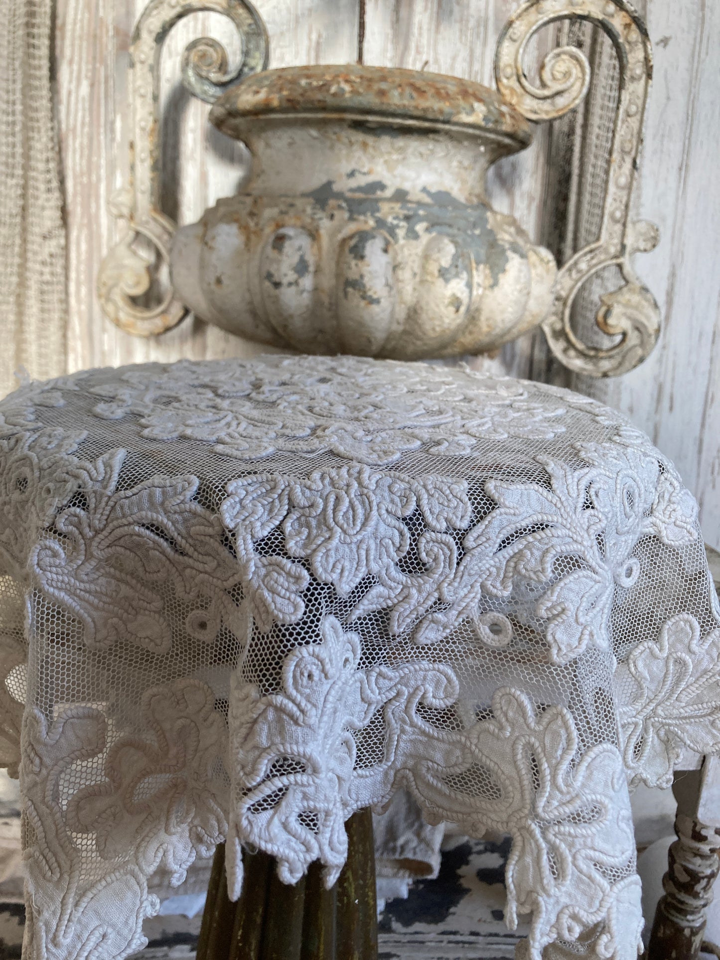 Beautiful antique lace panel