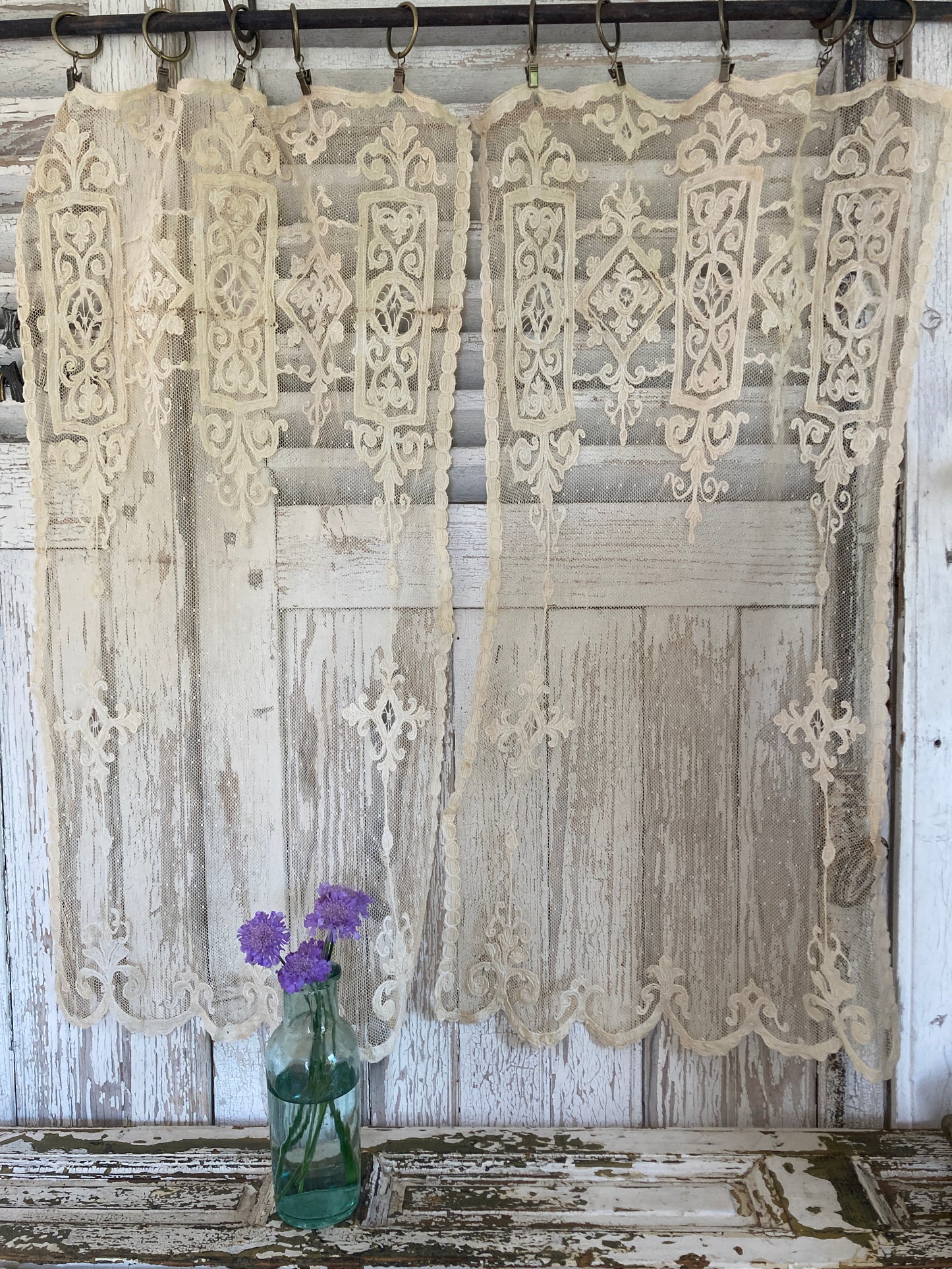 Pair of antique french panels