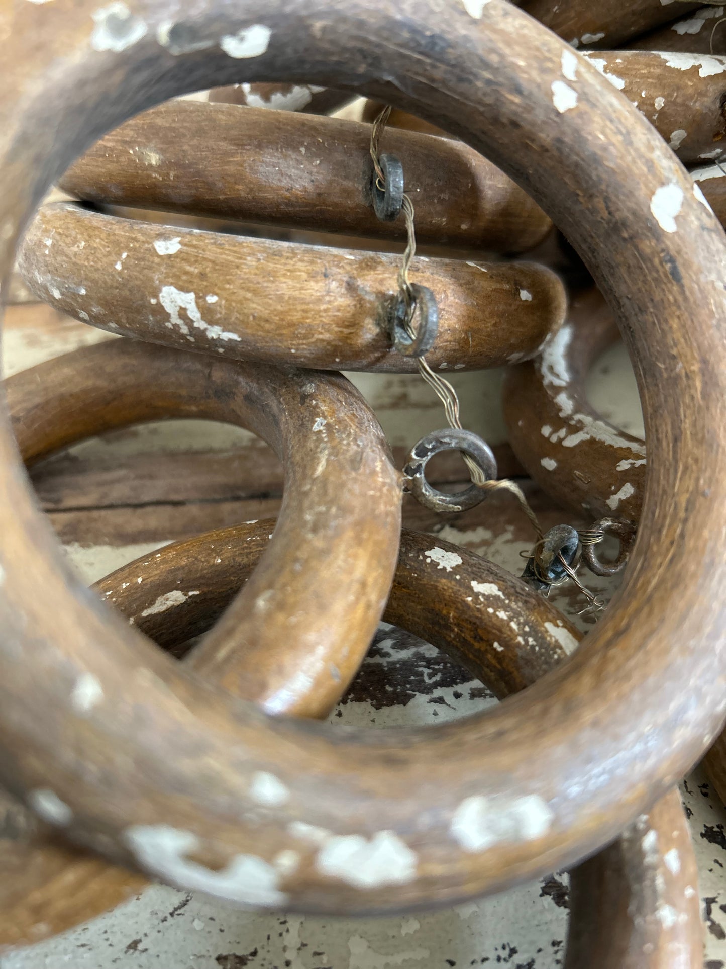 French large drape rings