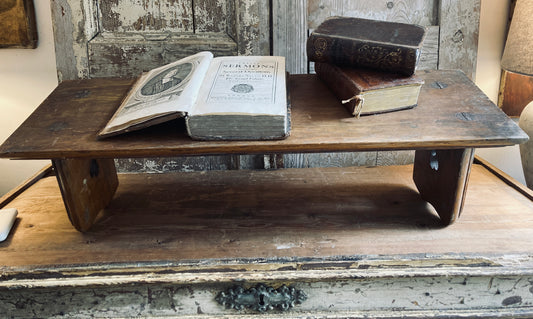 Antique church altar stand. Arts and Crafts.