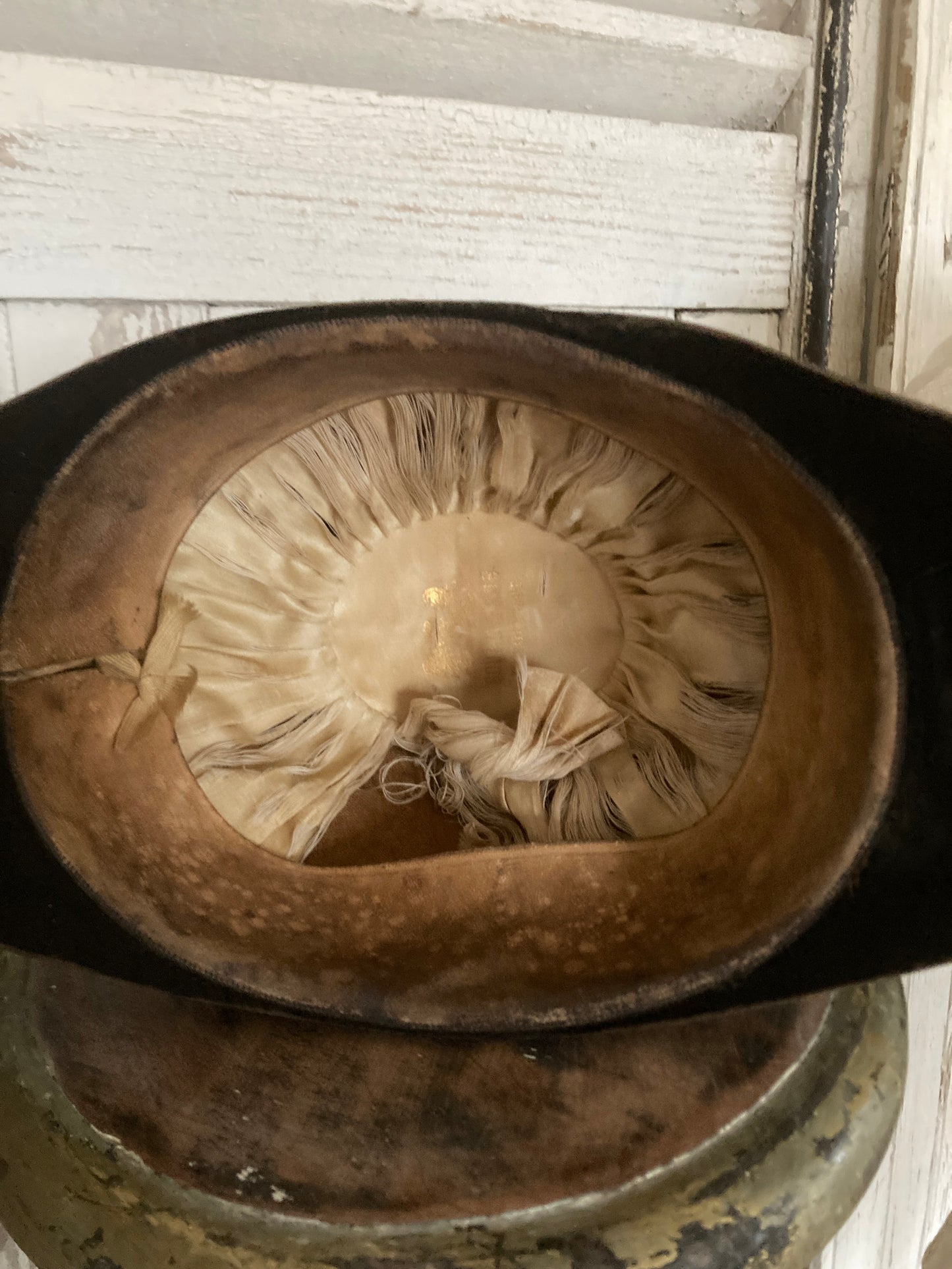 Antique mid shipman hat.