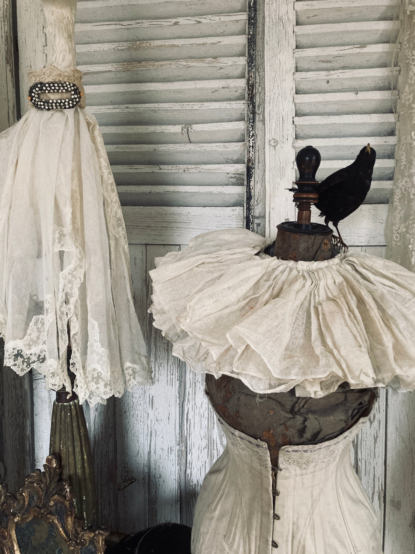 Victorian deep ruffle