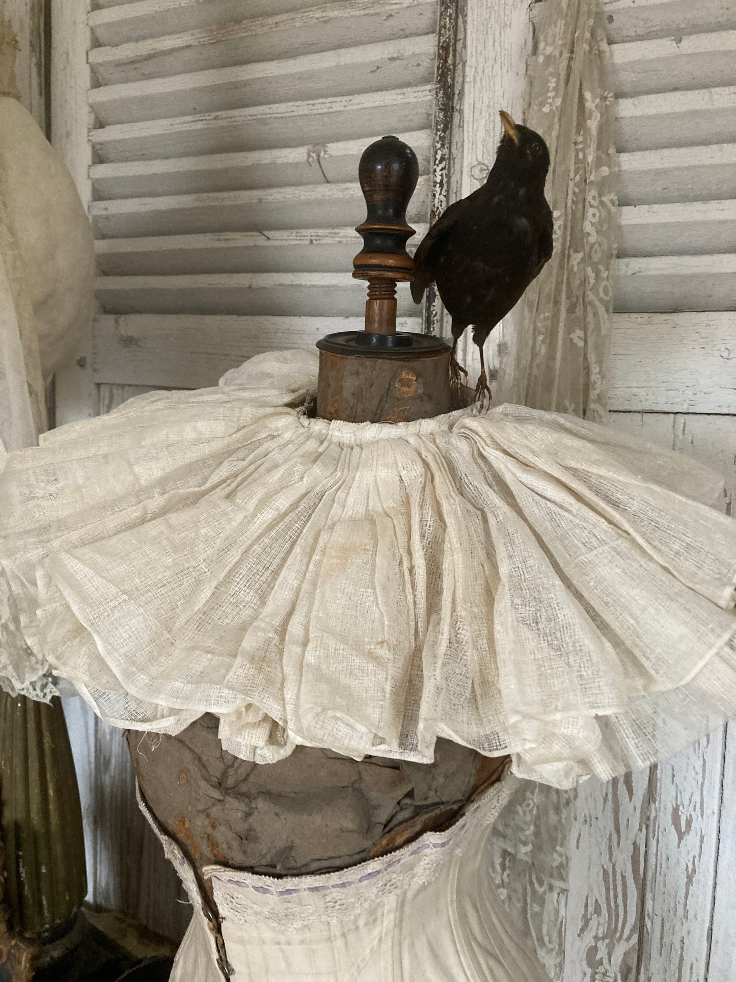 Victorian deep ruffle