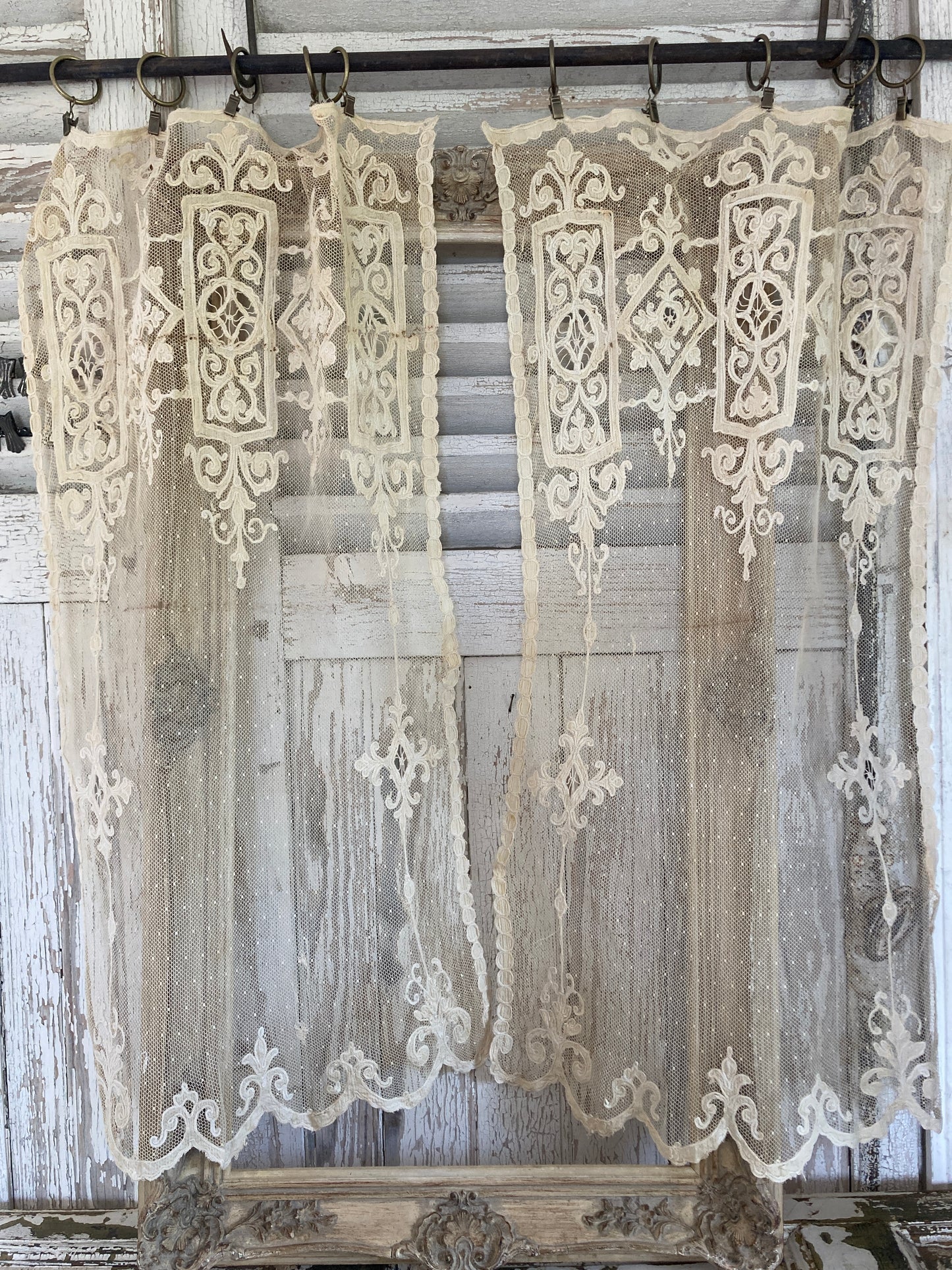 Pair of antique french panels