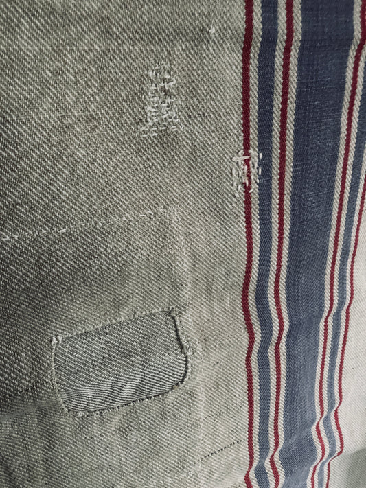 Fabulous antique french grain sack.